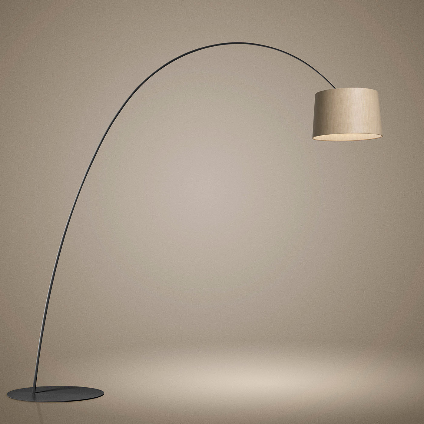FOSCARINI Twiggy Elle Floor lamp. wood and black