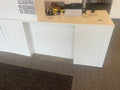 White desk (mfg unknown)