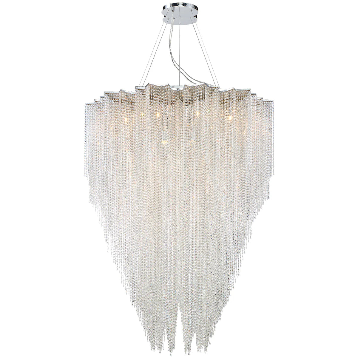 EUROFASE COHEN crystal chandeilier 24 light 29052-011 LIKE NEW