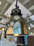 Innovations Lighting - 410-1SS-BK-M412-8PN - Newton Bell - 1 Light Pendant In Industrial Style-11.75 Inches Tall and 8 Inches Wide