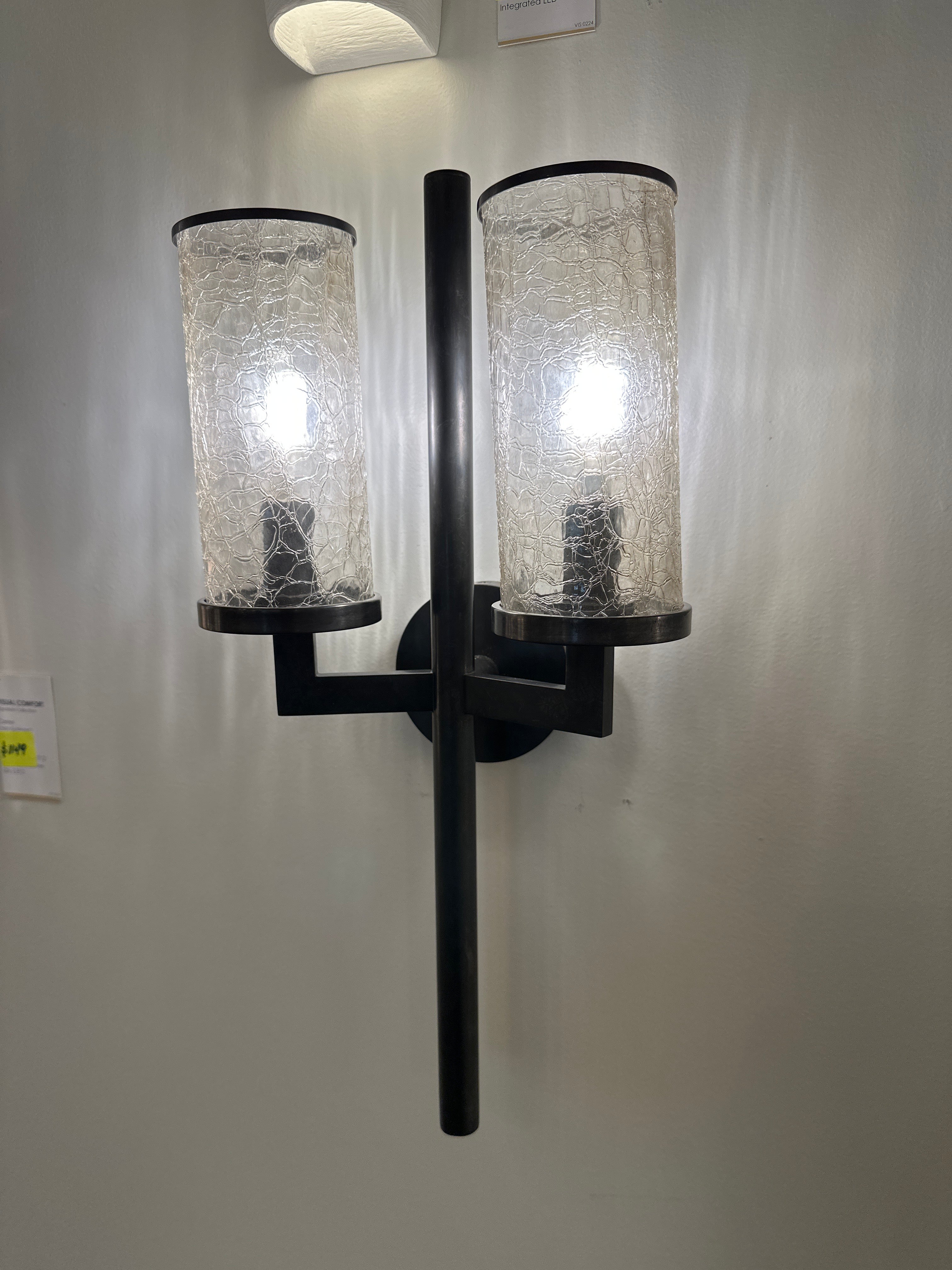 VISUAL COMFORT KW2201BZ-CRG LIAISON DOUBLE SCONCE