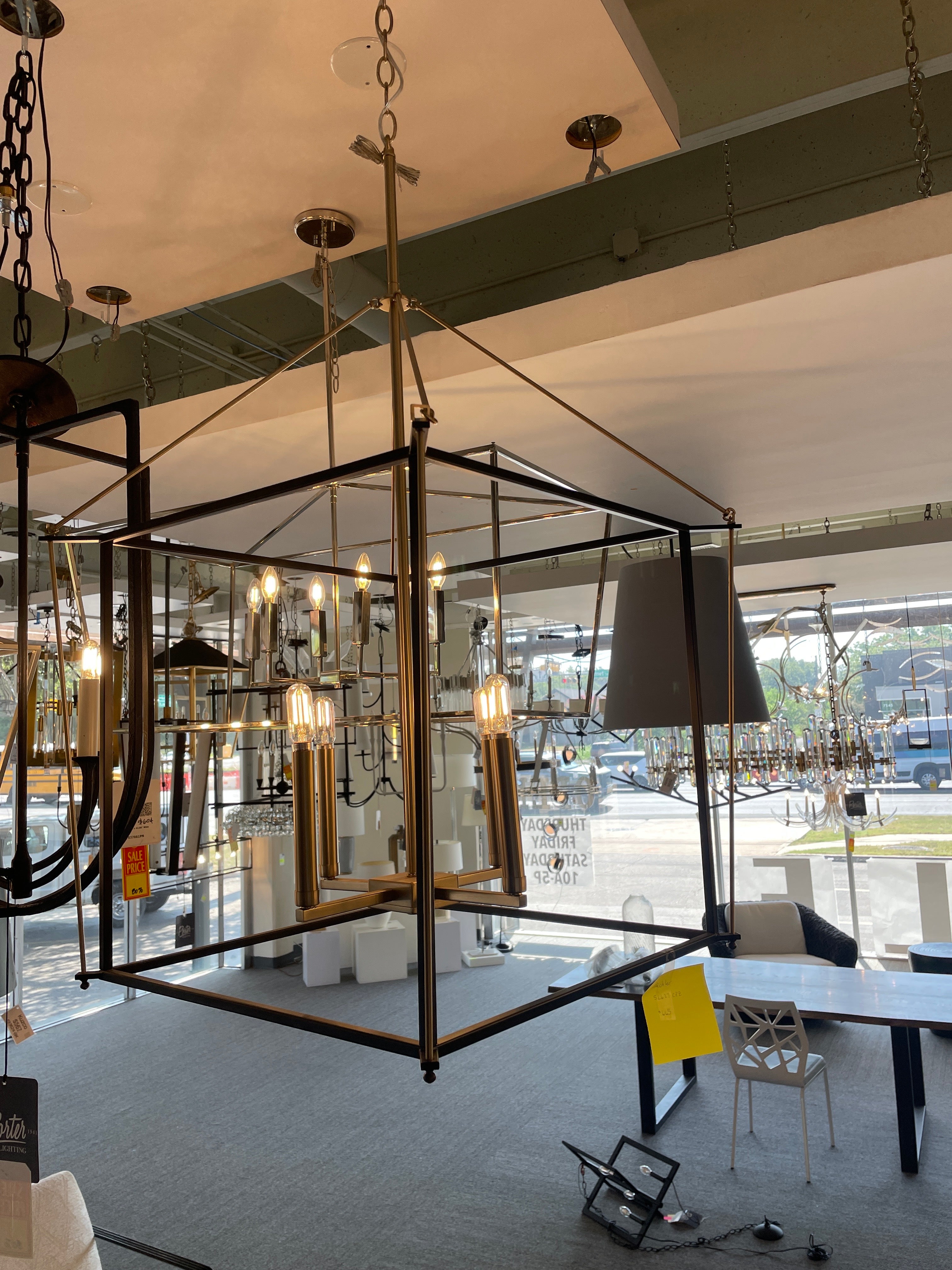 Kichler 52627CPZ Eisley 4-light pendant
