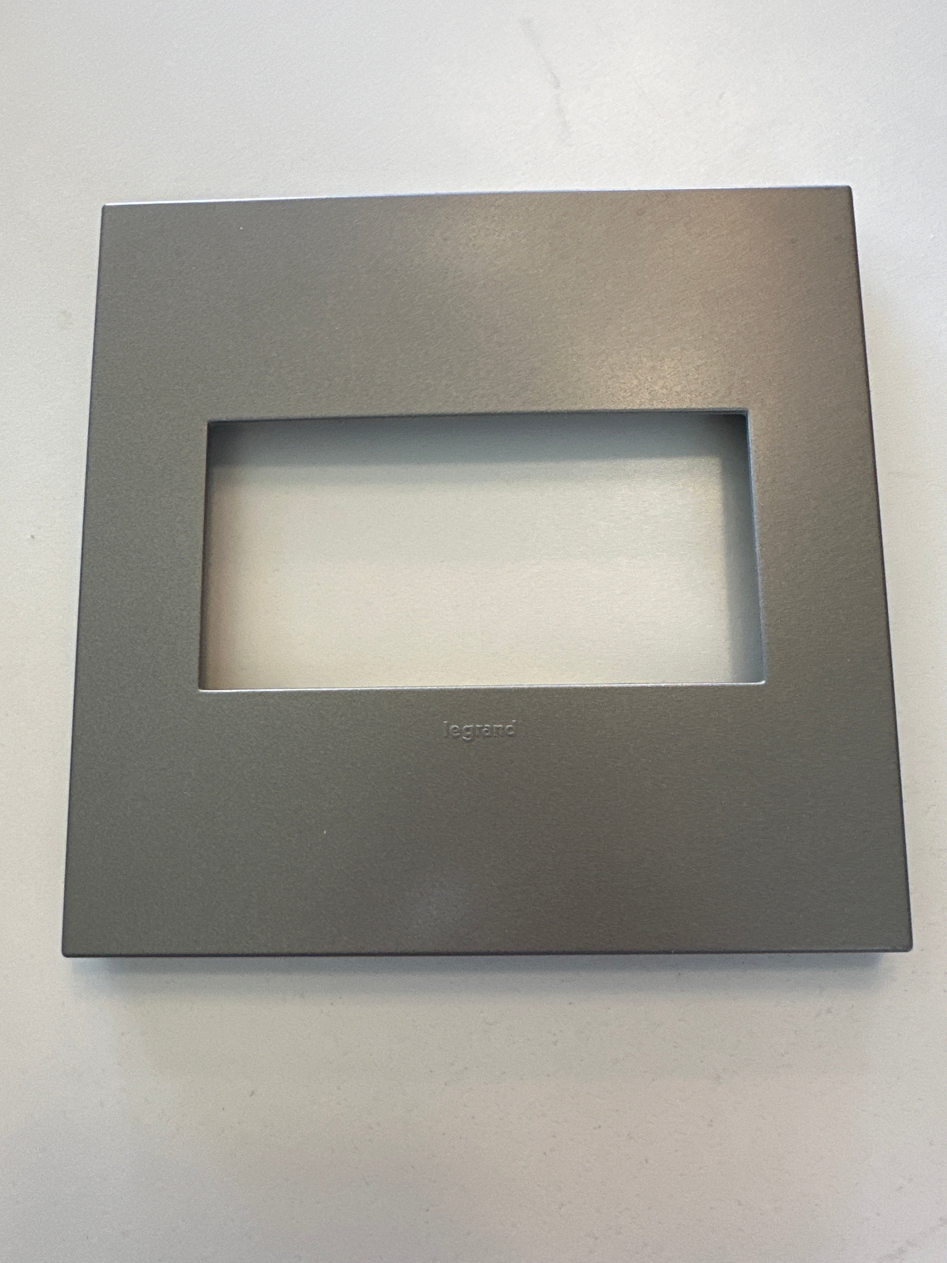 Legrand 2gang Adorne Coverplate gray