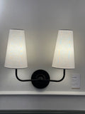 Mitzi H318102PNBK sconce light