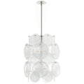 VISUAL COMFORT ARN5451PNWSG GLASS PENDANT LIGHT