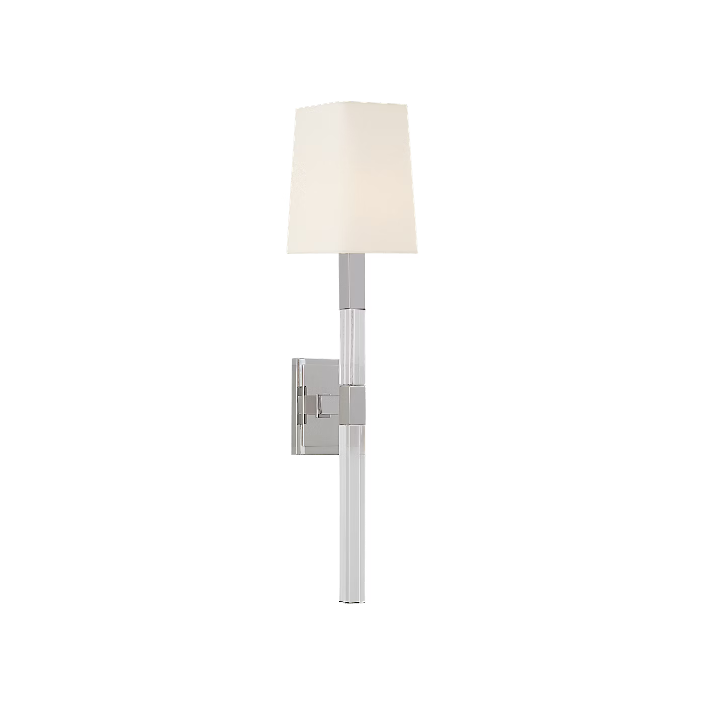 VISUAL COMFORT CHAPMAN & MYERS Reagan Medium Tail Sconce CLEAR GLASS SIGNATURE COLLECTION REAGAN SERIES CHD 2901PN/CG-L