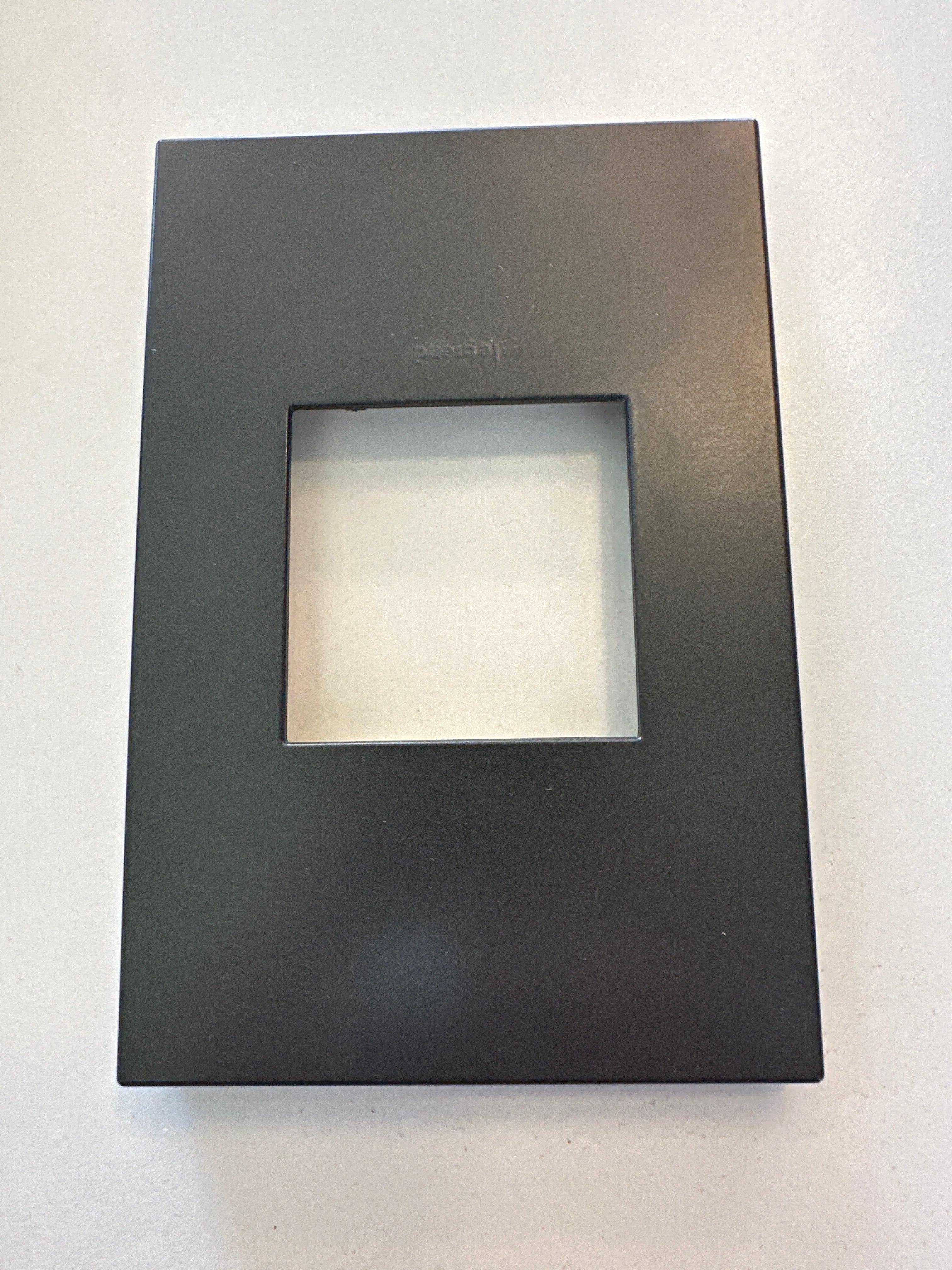Legrand 1gang Adorne Coverplate black