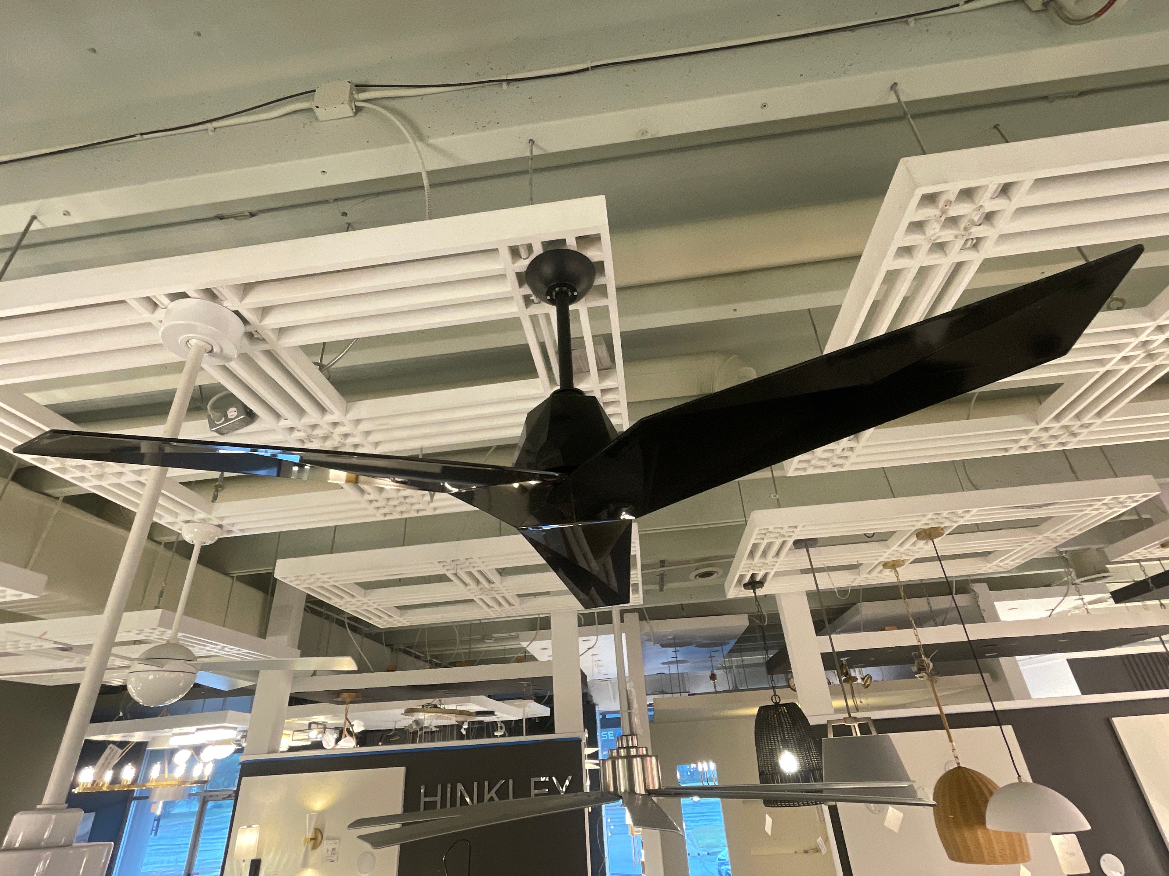 Modern Forms FR-W1810-MB Vortex 60” ceiling fan in matte black