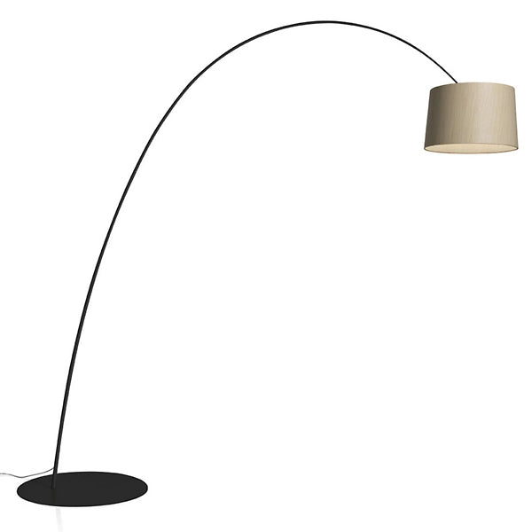 FOSCARINI Twiggy Elle Floor lamp. wood and black