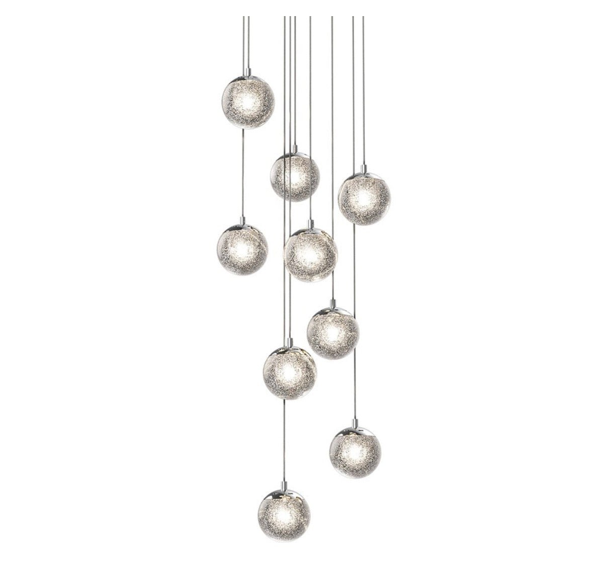 SONNEMAN CST.2960.01  PENDANT TRIPLE glass balls