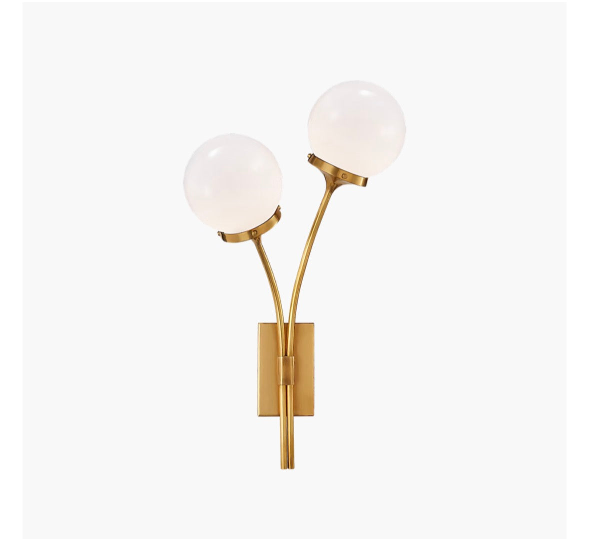 VISUAL COMFORT Signature Collection Prescott Left KW2407SBCG sconce light w CLEAR glass