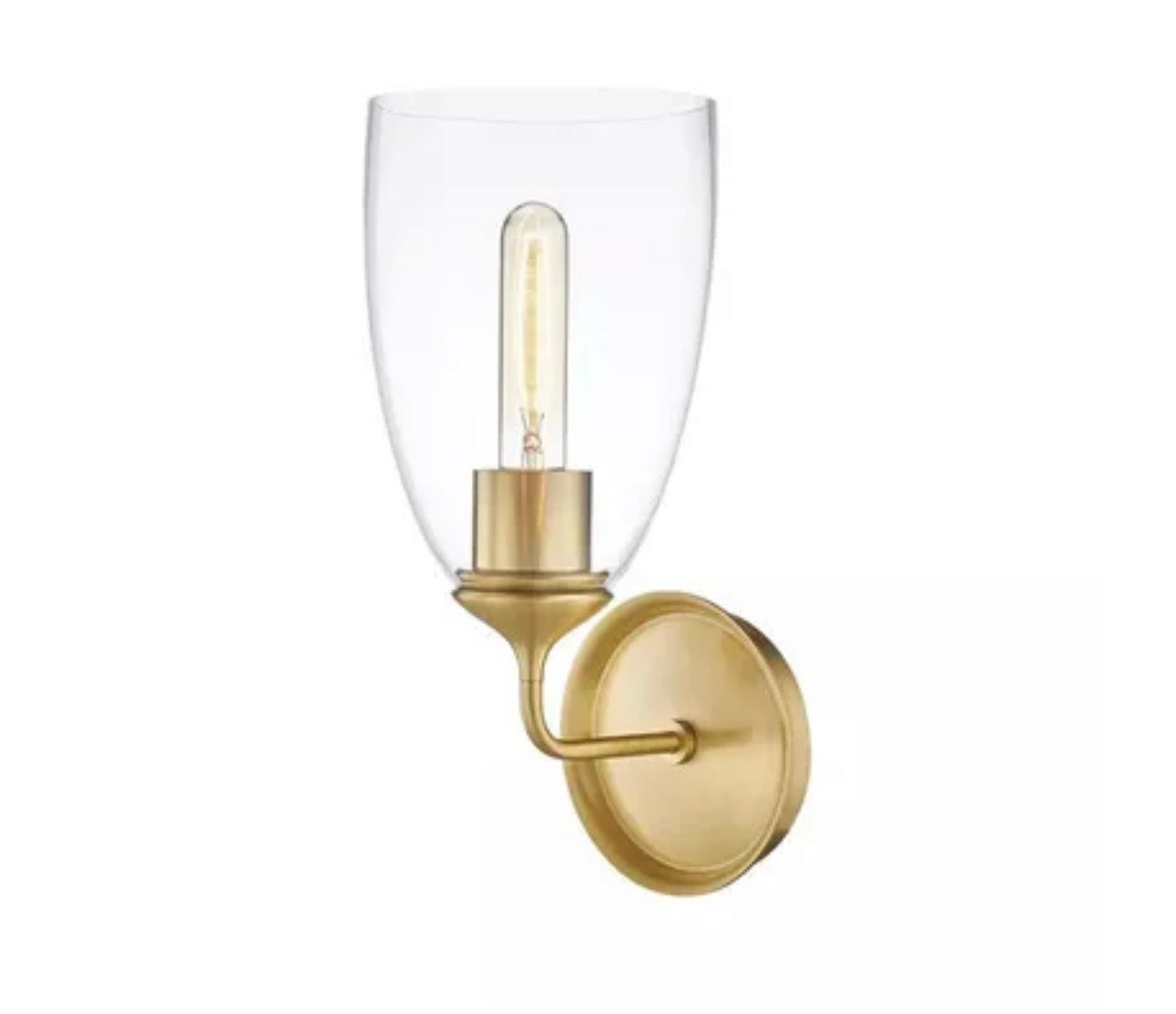 HUDSON VALLEY "GLENWOOD" 6821AGB wall light sconce
