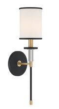 CRYSTORAMA HAT-471-BF-VG HATFIELD SCONCE