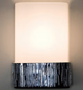 CONTARDI GEA AP ACAM.000432 CHROME ETCHED GLASS SCONCE