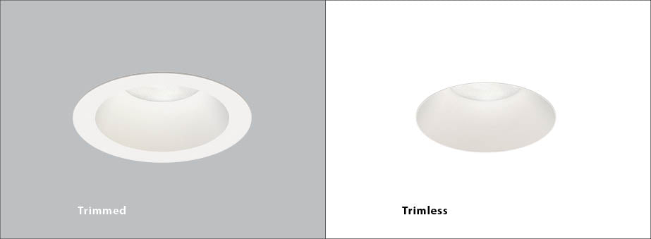 USAI RECESSED ADJUSTABLE 3” Primary with white trim, 1000 lumens, 45 degree adjustability, solite lens