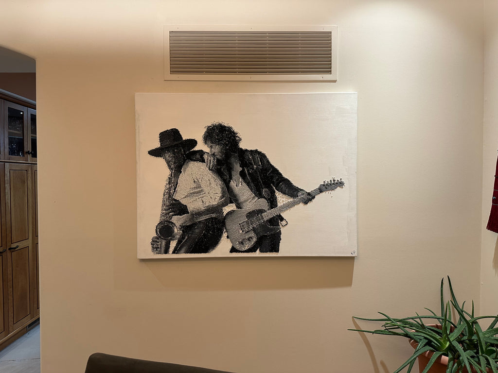 Born To Run - Original Kevin Page Art - New Pointillism