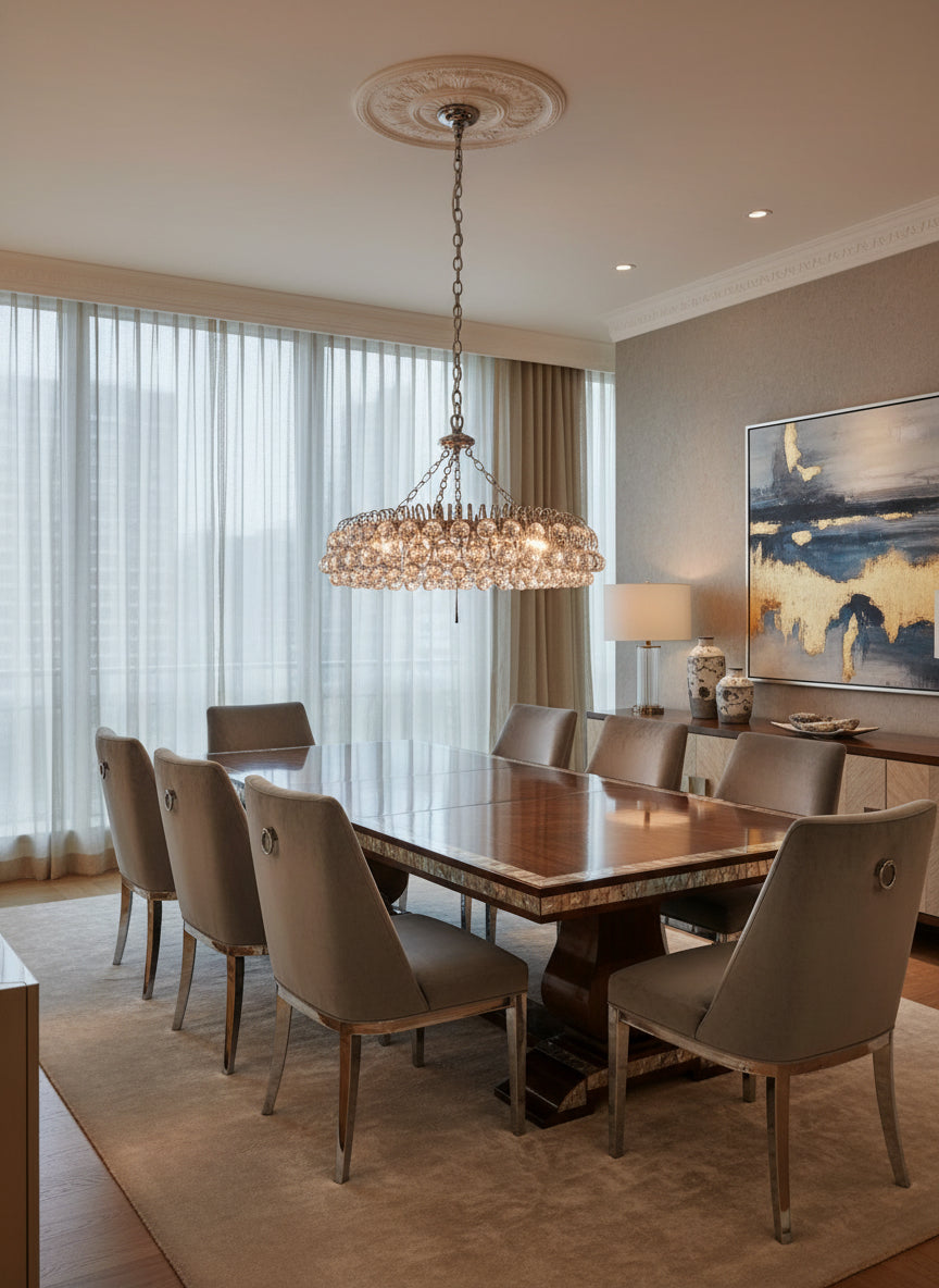 VISUAL COMFORT Bellvale Large Ring Chandelier ARN5118