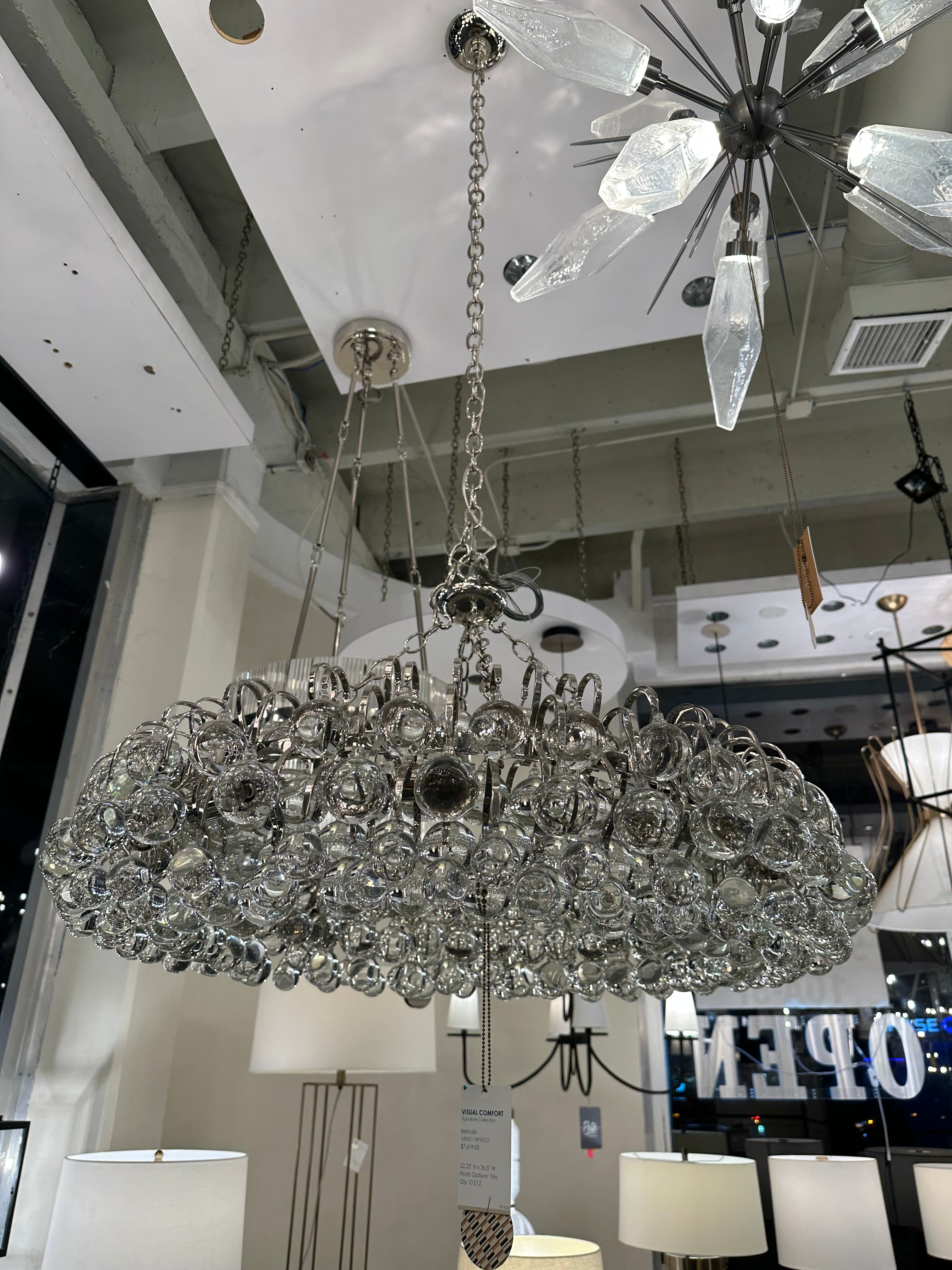 VISUAL COMFORT Bellvale Large Ring Chandelier ARN5118