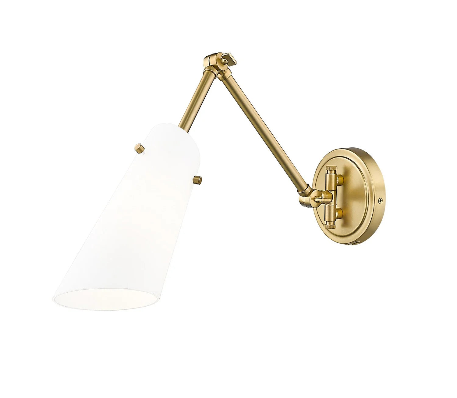 Z-Lite 350S-MGLD One Light Wall Sconce, Modern Gold