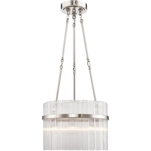 ALORA Carlisle 8 Light 22.5 inch Polished Nickel Chandelier Ceiling Light by Alora SKU: CH314808PN