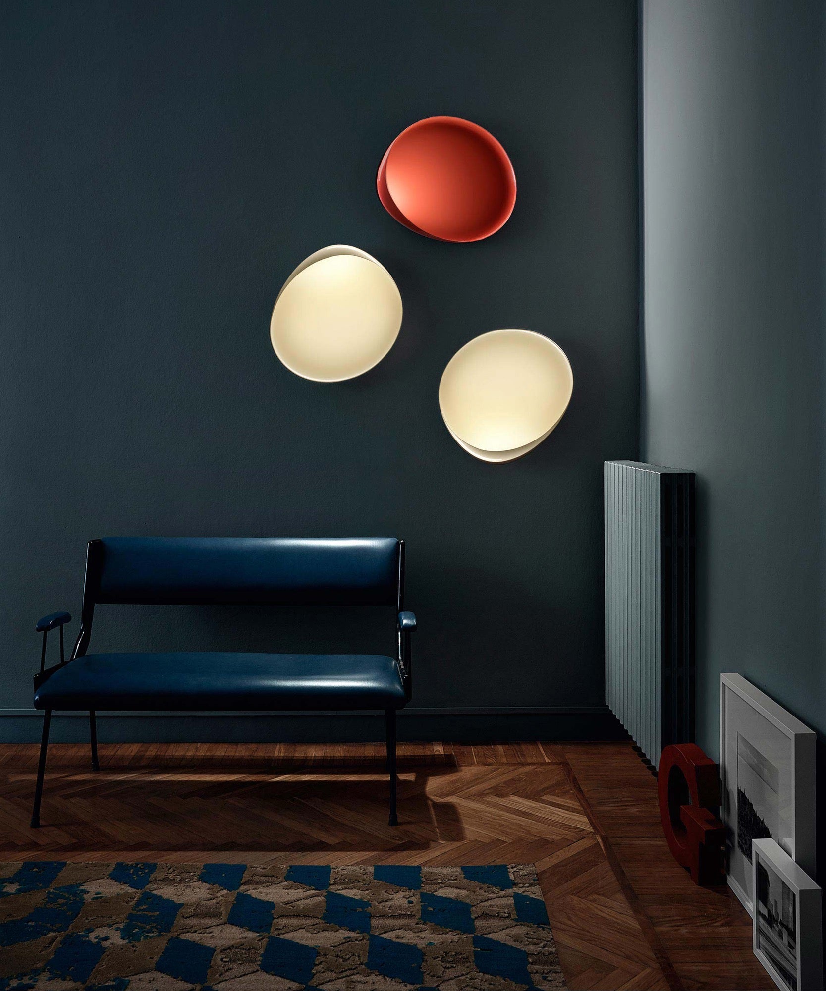 FOSCARINI 359180 LAKE wall sconce Ivory