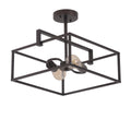 Trent austin design - semi flush mount bronze with upper yoke