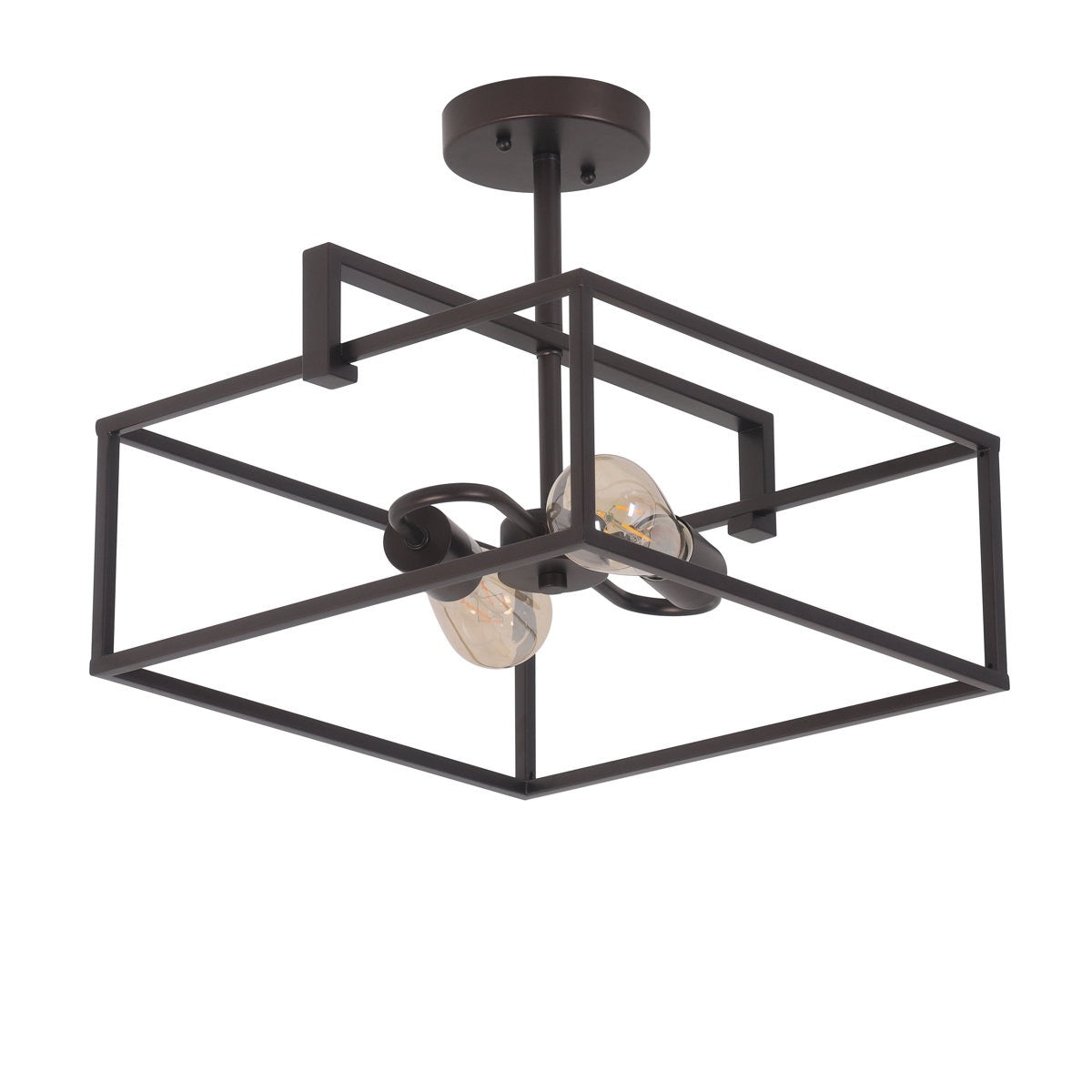 Trent austin design - semi flush mount bronze with upper yoke