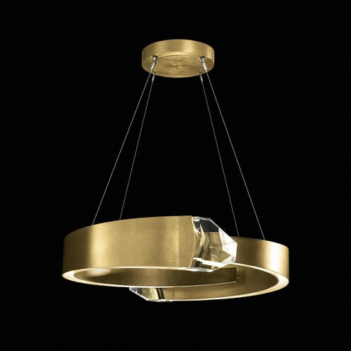 Strata Pendant Ceiling Light in Gold by Fine Art SKU: 927545-2ST