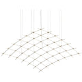SONNEMAN Constellation Aquarius Major 21Q13-RC7712 LED 177 inch Satin Nickel Chandelier Ceiling Light in 3000K, Clear Faceted Acrylic, 10 FT. Cord (Copy)