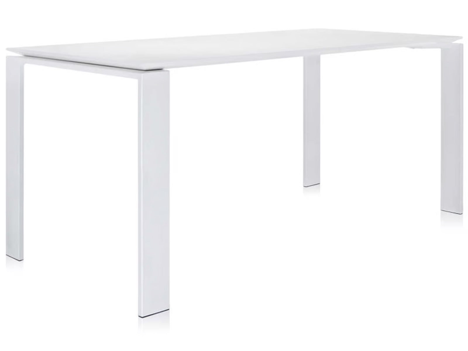 KARTELL TABLE tavolo four WH WH 452385 White USED. some wear. pickup only
