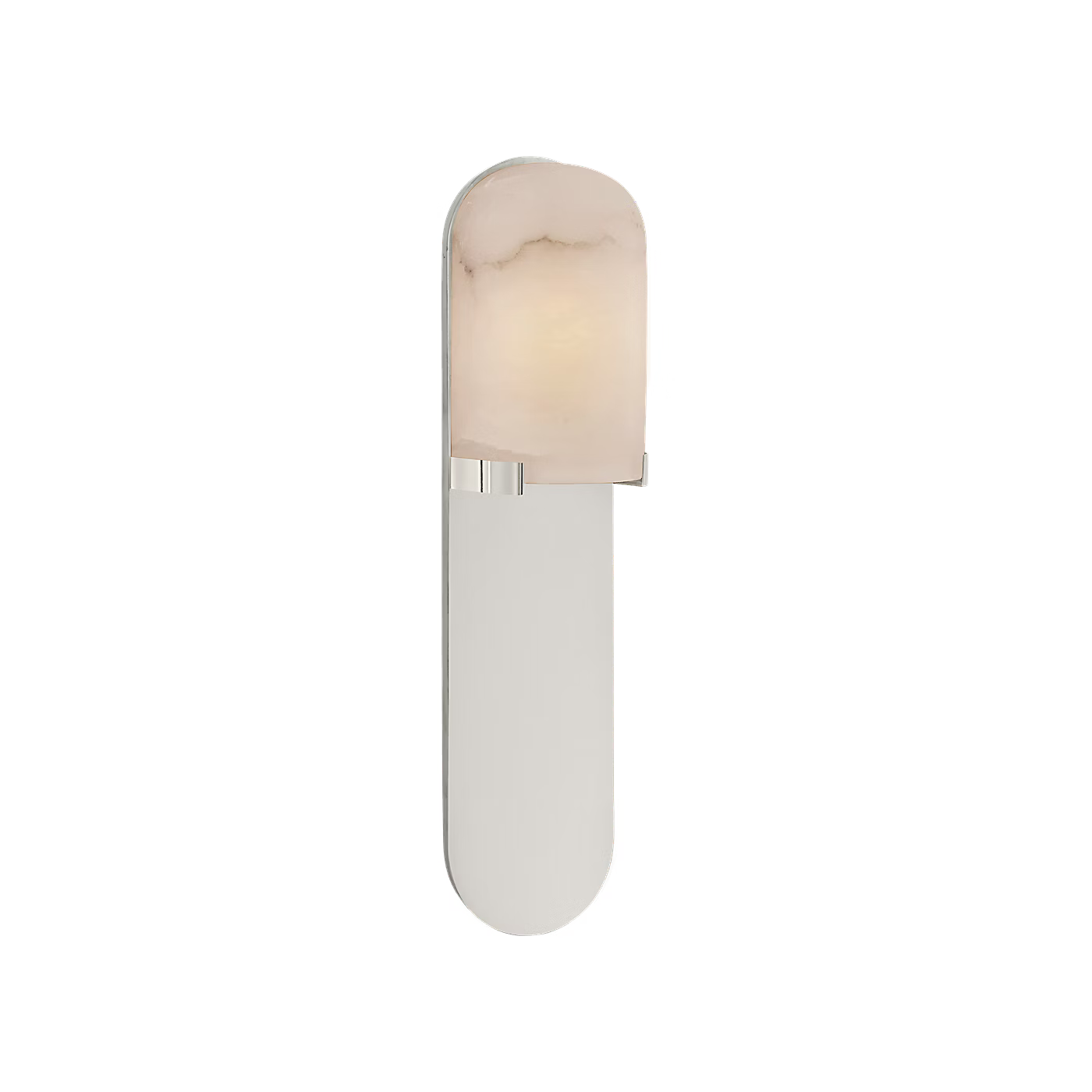 VISUAL COMFORT KELLY WEARSTLER Melange Medium Elongated Pill Sconce SIGNATURE COLLECTION KW 2014PK ALB