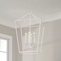 PROGRESS LIGHTING SCHONFELD LANTERN IN WHITE Pendant