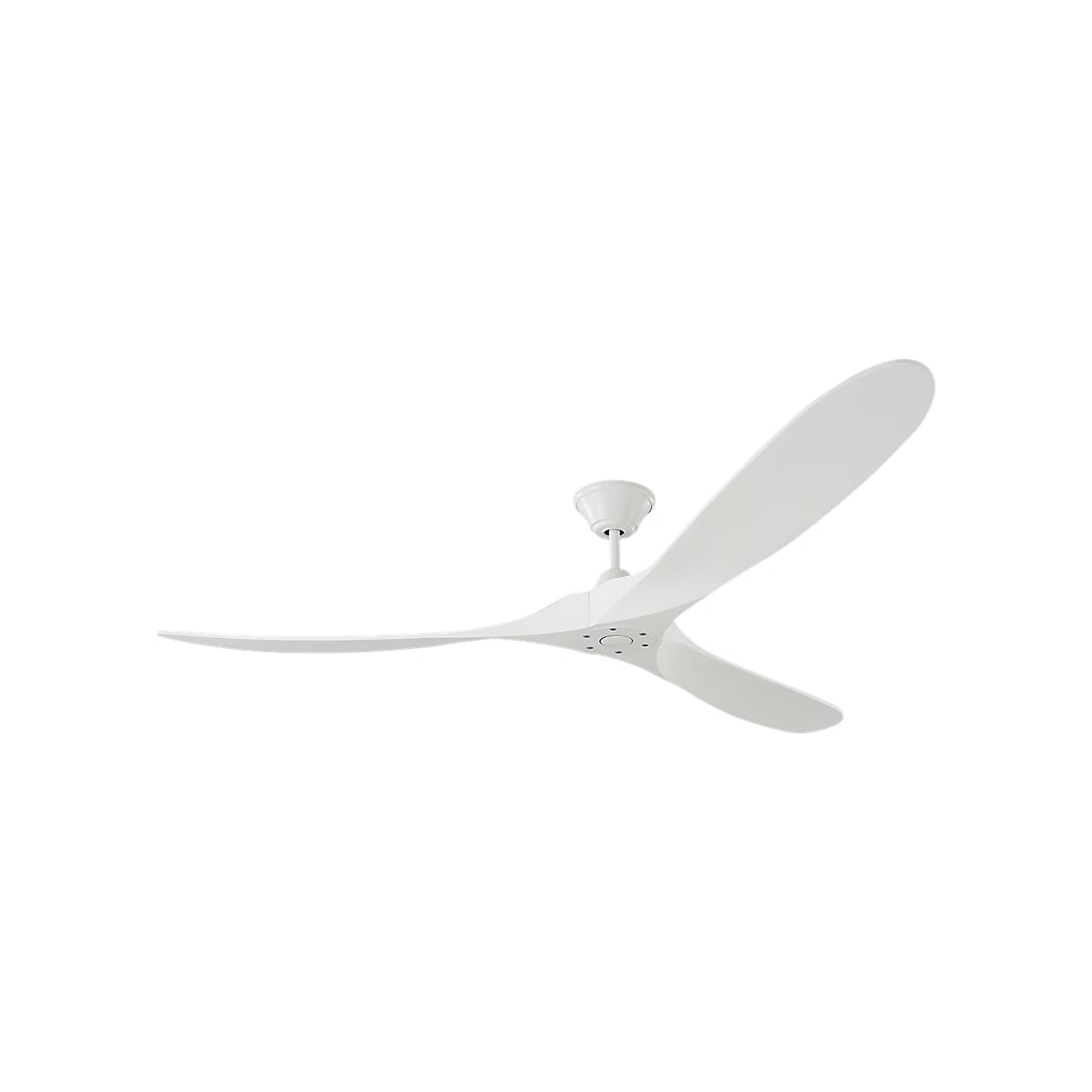 VISUAL COMFORT 3MAVR70RZW CEILING FAN confirm in store all white?