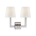 VISUAL COMFORT CHAPMAN & MYERS Square Tube Double Sconce SL 2820PN-L