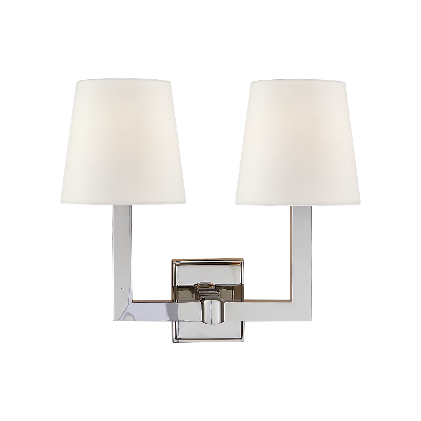 VISUAL COMFORT CHAPMAN & MYERS Square Tube Double Sconce SIGNATURE COLLECTION VIEW THE SQUARE TUBE SERIES SL 2820PN-L