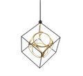 KUZCO MONZA CH19226-BK/AM pendant light