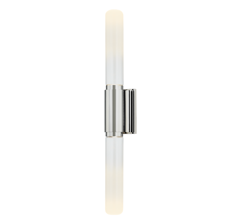 Hudson Valley lighting wall sconce with product details on a white background