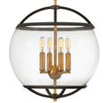 HINKLEY CALVIN 3934BK Medium Orb Pendant