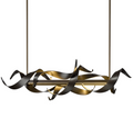 HUBBARDTON FORGE Folio 137687LEDSTNDO7 pendant light