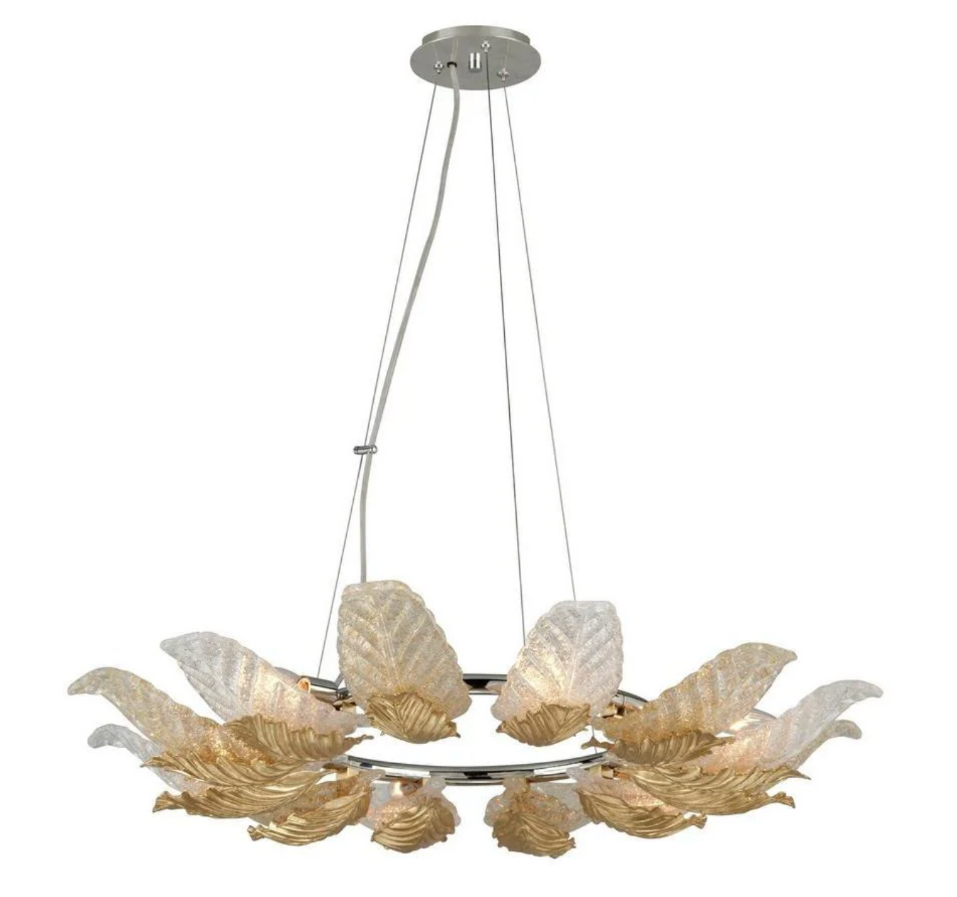 CORBETT LIGHTING 222-46 PENDANT CHANDELIER FROM THE ANELLO COLLECTION
