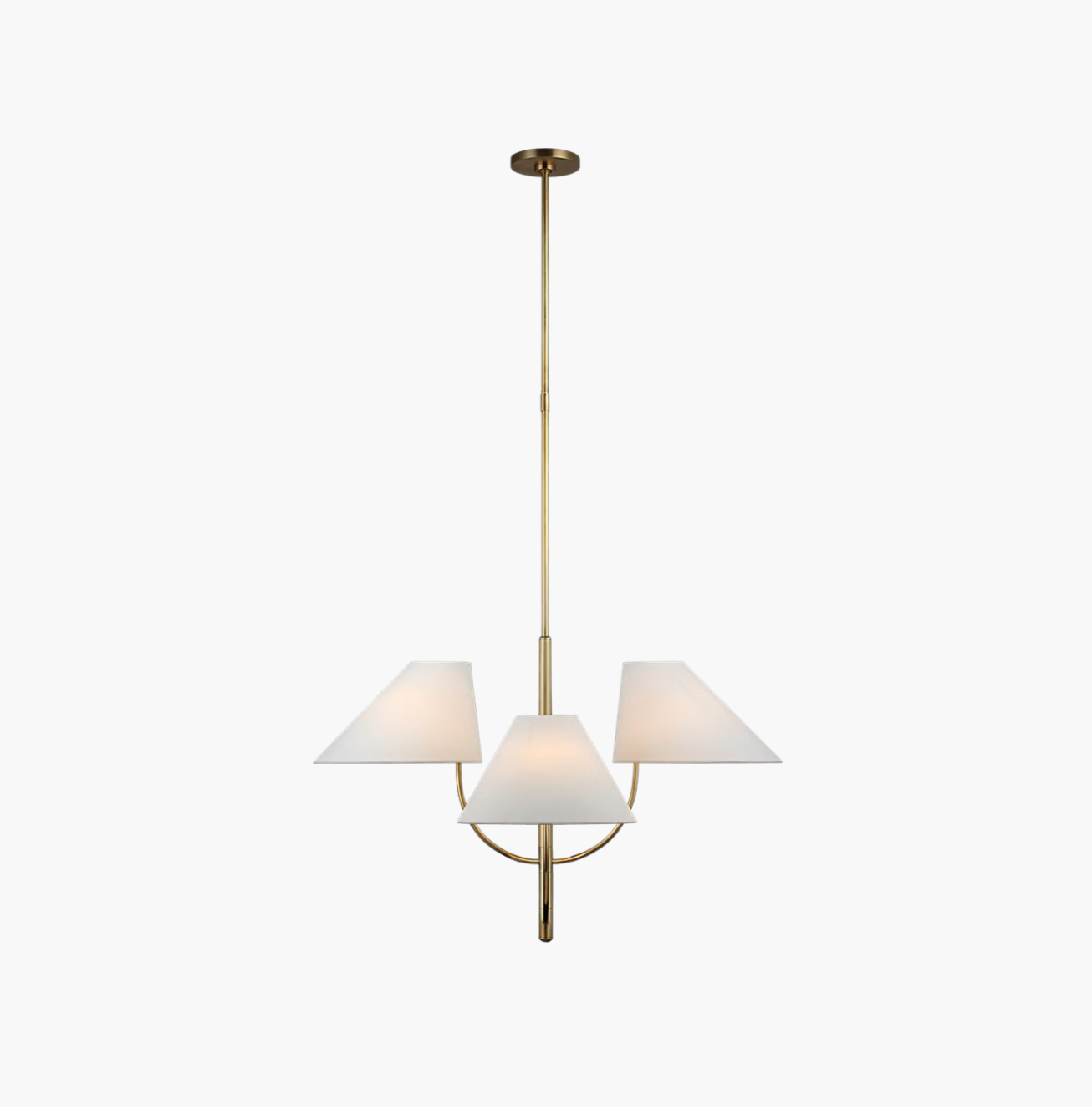 VISUAL COMFORT KS5225PNL-L KINSLEY LARGE ONE TIER CHANDELIER