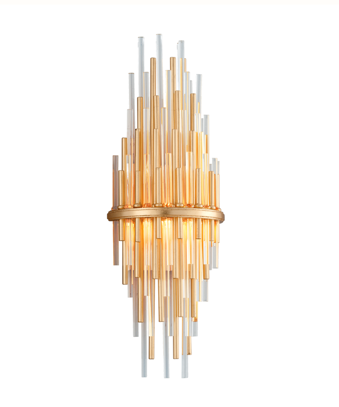HVL GROUP Corbett Theory 23812GLSS wall sconce
