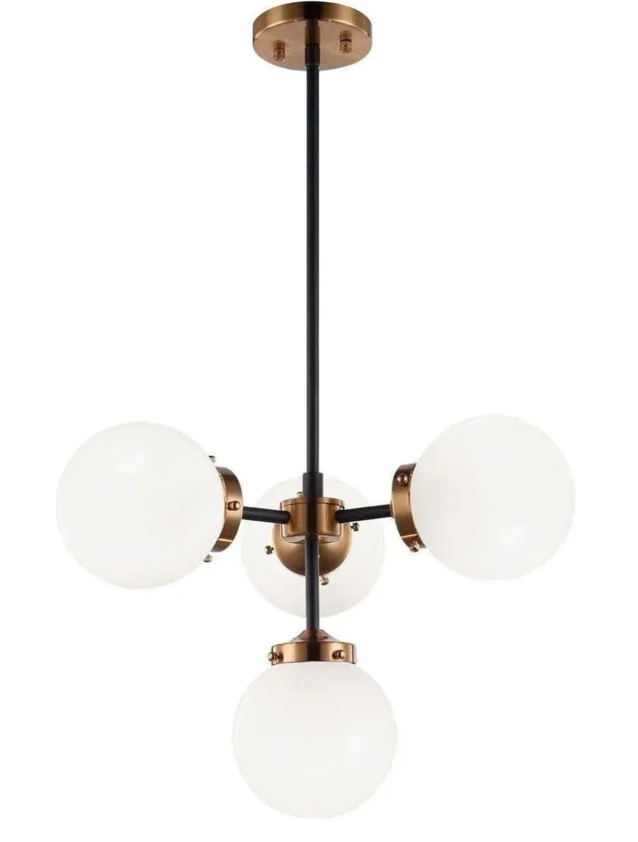 MATTEO LIGHTING 672304AGOP globe chandelier confirm in store