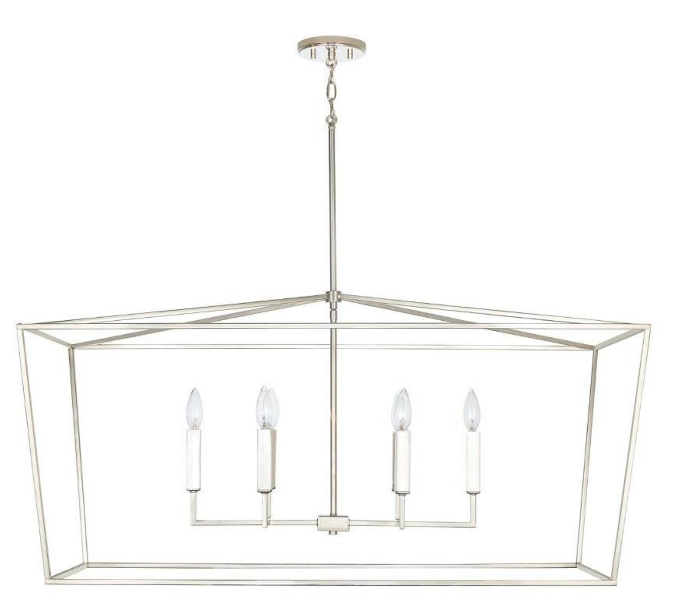 Capital Lighting -CAPITAL LIGHTING  837661PN - Thea - 6 Light Island - in Transitional style - 42 high by 20.5 wide Item
