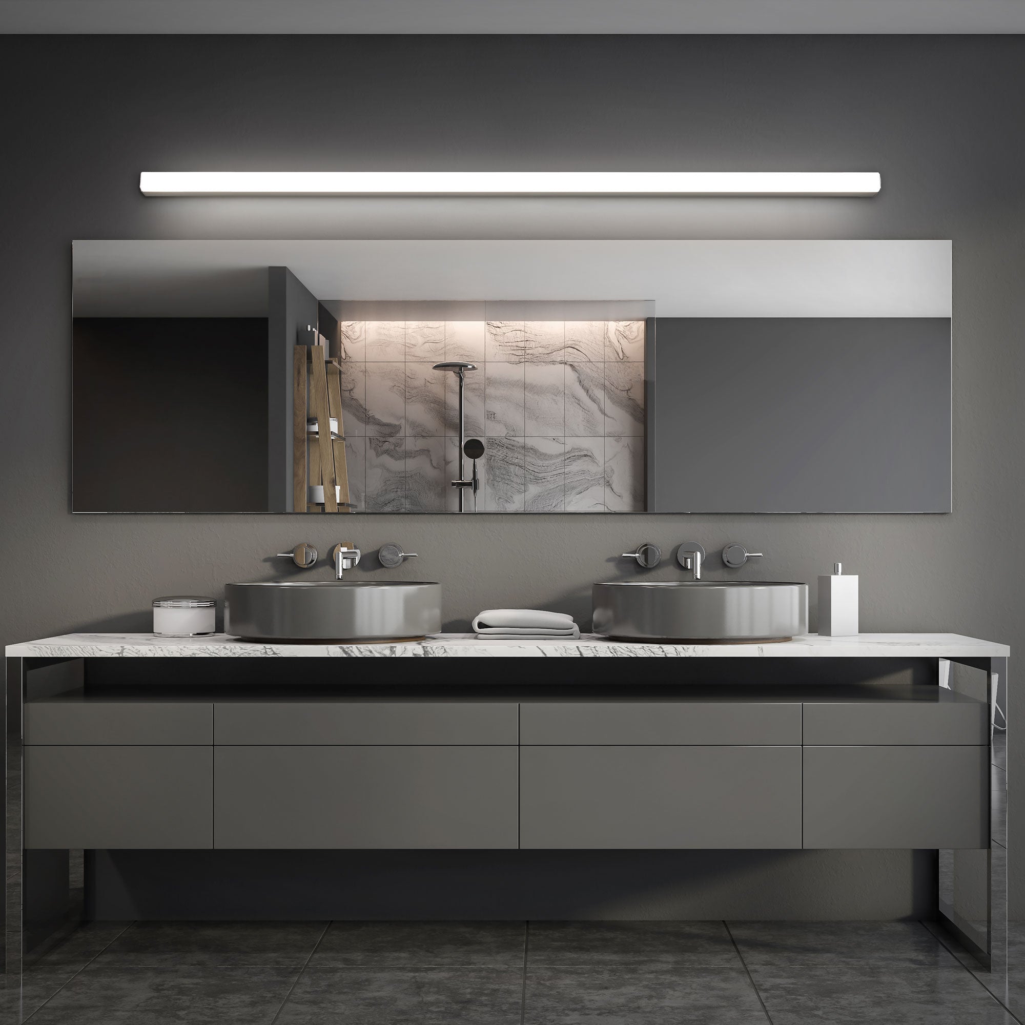 Modern Forms 73" light Stick bath sconce WS-47973-73"