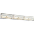 SCHONBEK Soiree LED 28 inch Polished Nickel Bath Vanity & Wall Light BWS17228-PN