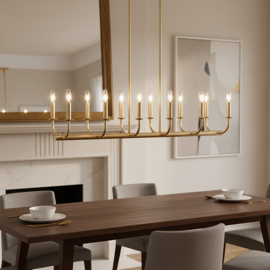 Crystorama Bailey pendant in elegant interior