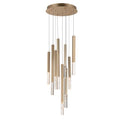 ET2 DIAPHANE E11029-95GLD   LED 9-LIGHT PENDANT