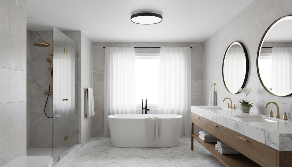 KUZCO FM43518-BK FLUSH MOUNT