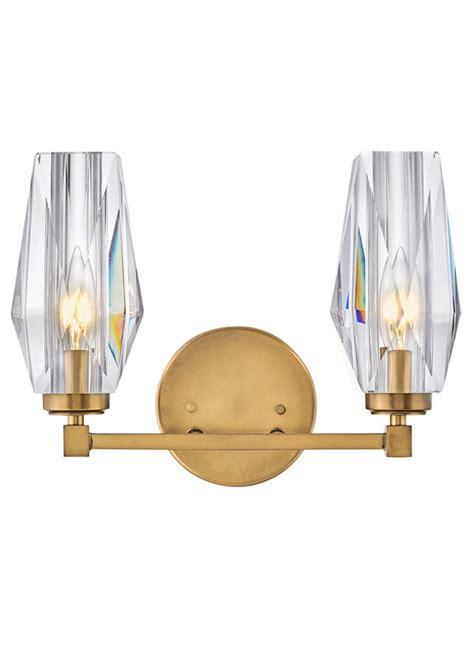 HINKLEY 52482HB TWO LIGHT GLASS SCONCE